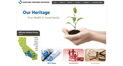Desktop Screenshot of heritageprovidernetwork.com